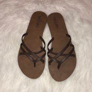 Volcom Brown Sandals